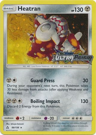 Heatran (88/156) [Alternate Art Promos] | Total Play