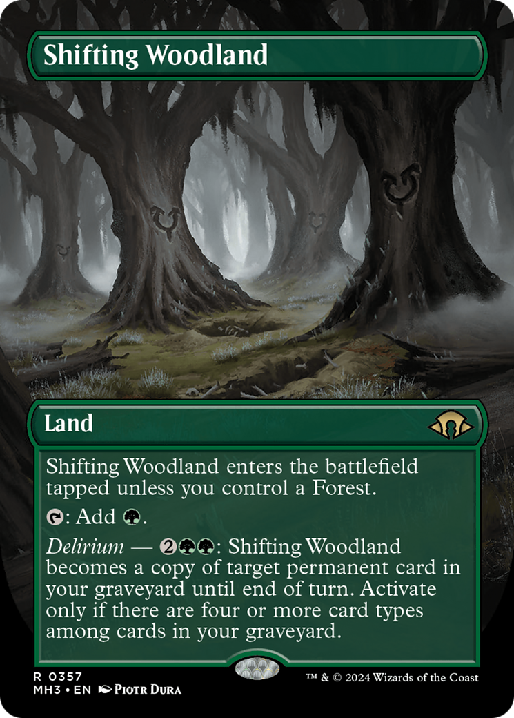 Shifting Woodland (Borderless) [Modern Horizons 3] | Total Play