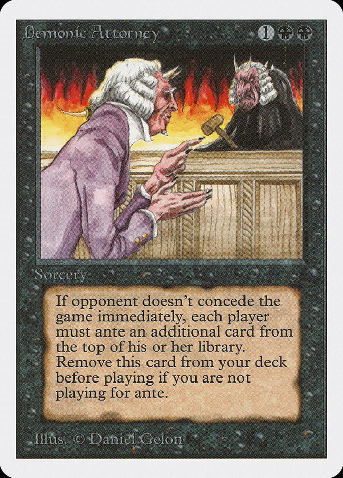Demonic Attorney [Unlimited Edition] | Total Play