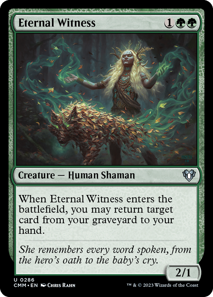 Eternal Witness [Commander Masters] | Total Play