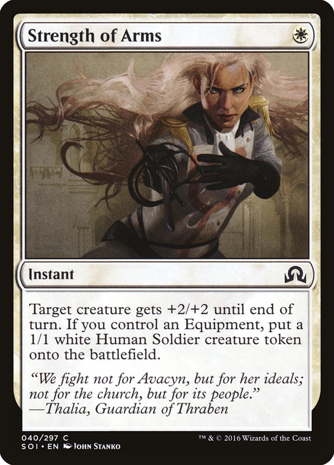 Strength of Arms [Shadows over Innistrad] | Total Play