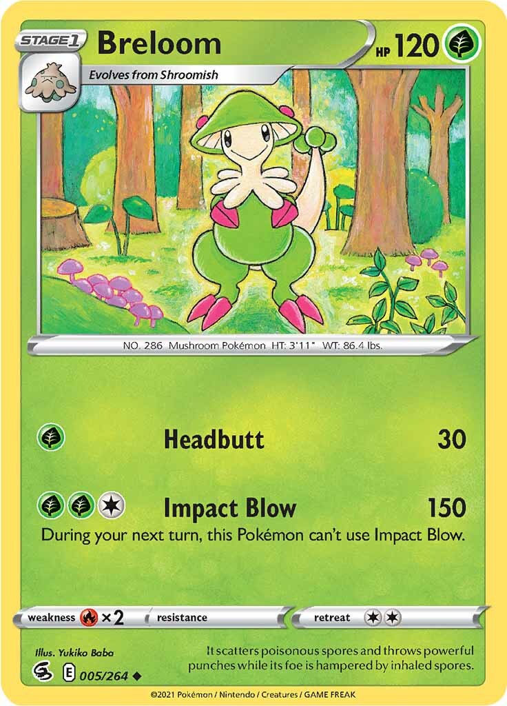 Breloom (005/264) [Sword & Shield: Fusion Strike] | Total Play