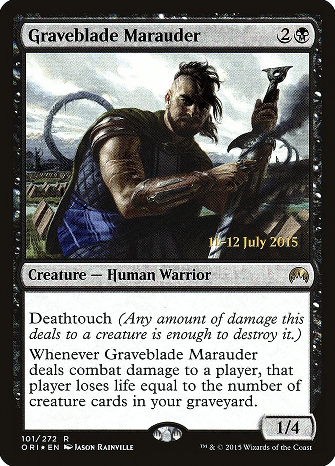 Graveblade Marauder [Magic Origins Prerelease Promos] | Total Play