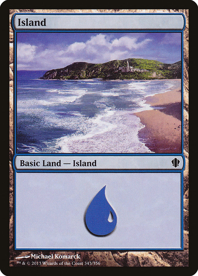 Island (343) [Commander 2013] | Total Play