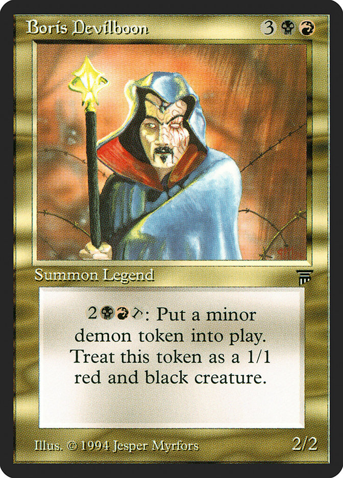 Boris Devilboon [Legends] | Total Play