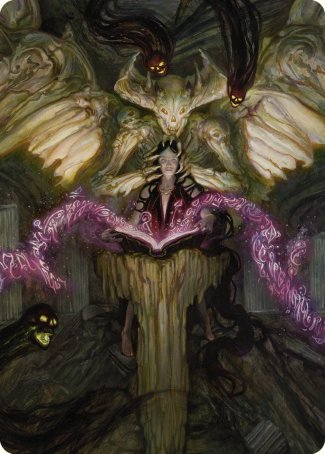 Demonic Tutor Art Card [Commander Masters Art Series] | Total Play