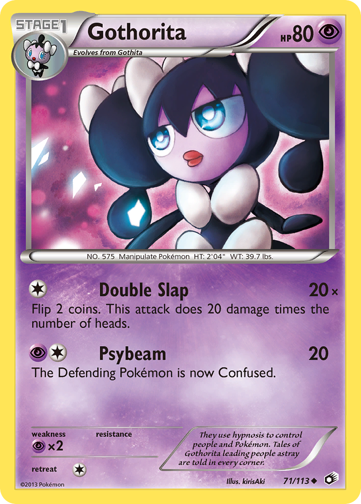 Gothorita (71/113) [Black & White: Legendary Treasures] | Total Play