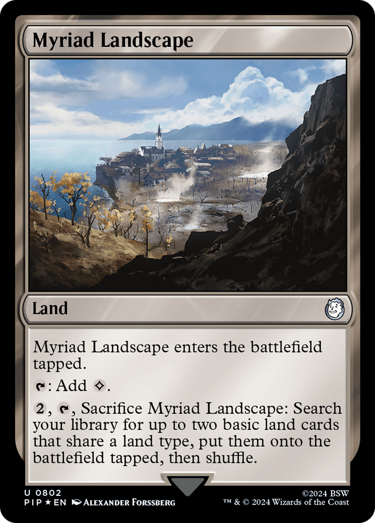 Myriad Landscape (Surge Foil) [Fallout] | Total Play
