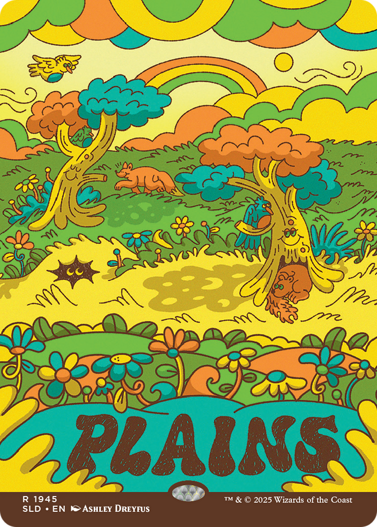 Plains (1945) (Rainbow Foil) [Secret Lair Drop Series] | Total Play