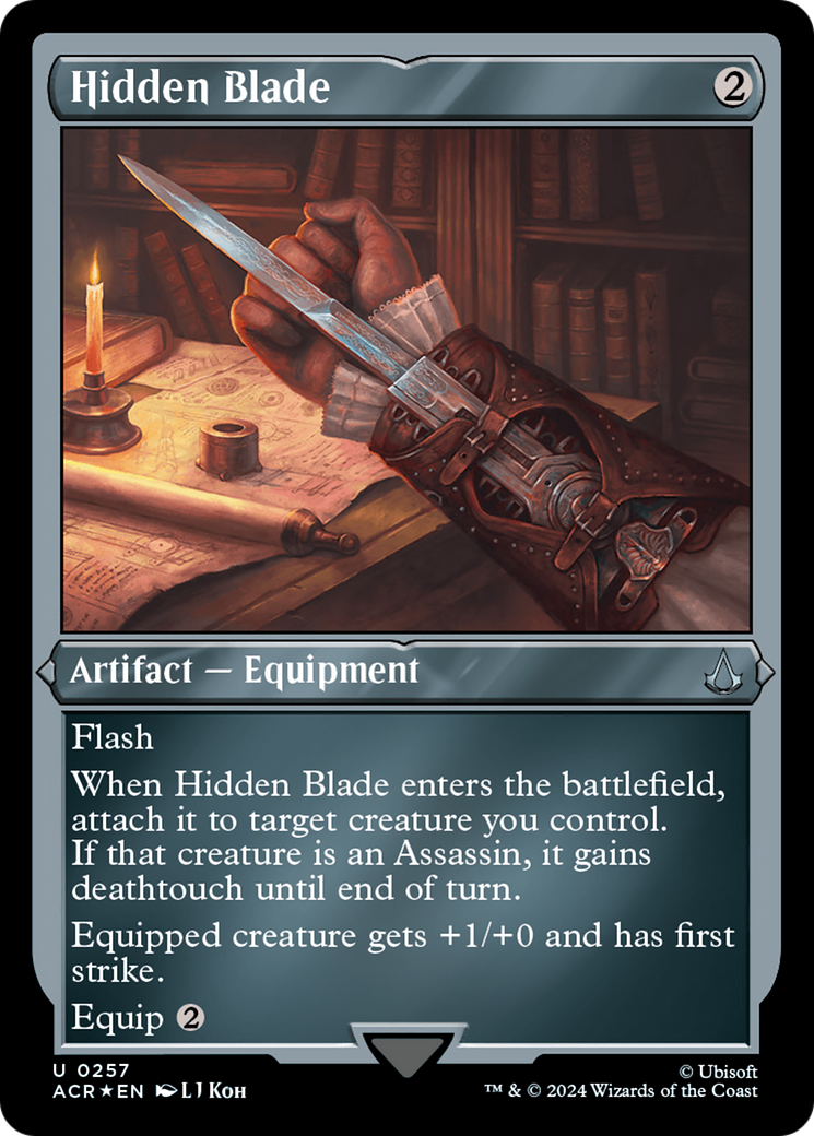 Hidden Blade (Foil Etched) [Assassin's Creed] | Total Play