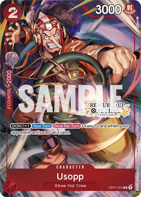 Usopp (Treasure Cup) [One Piece Promotion Cards] | Total Play