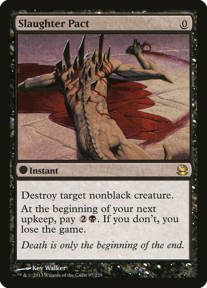 Slaughter Pact [Modern Masters] | Total Play