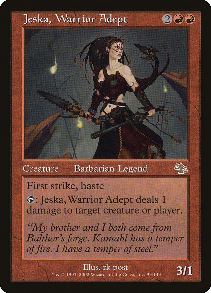 Jeska, Warrior Adept [Judgment] | Total Play