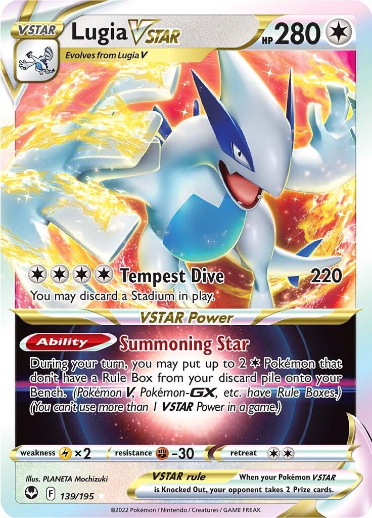 Lugia VSTAR (139/195) [Sword & Shield: Silver Tempest] | Total Play