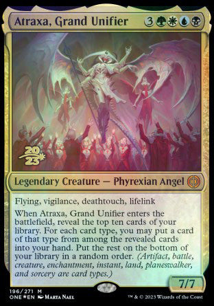 Atraxa, Grand Unifier [Phyrexia: All Will Be One Prerelease Promos] | Total Play