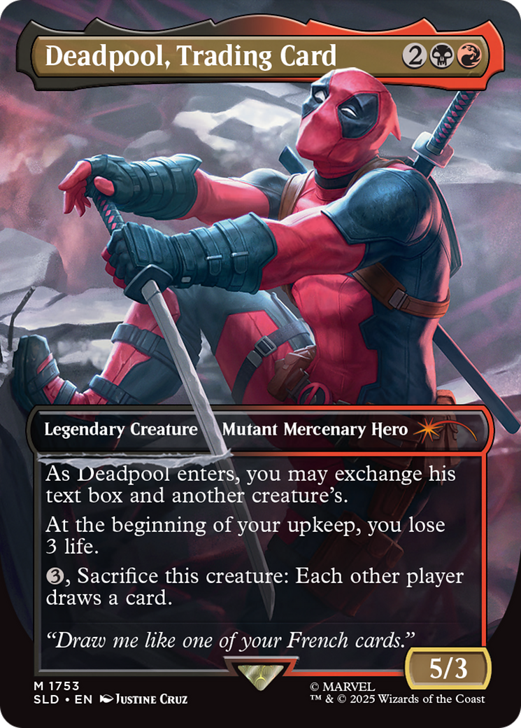 Deadpool, Trading Card [Secret Lair Drop Series] | Total Play