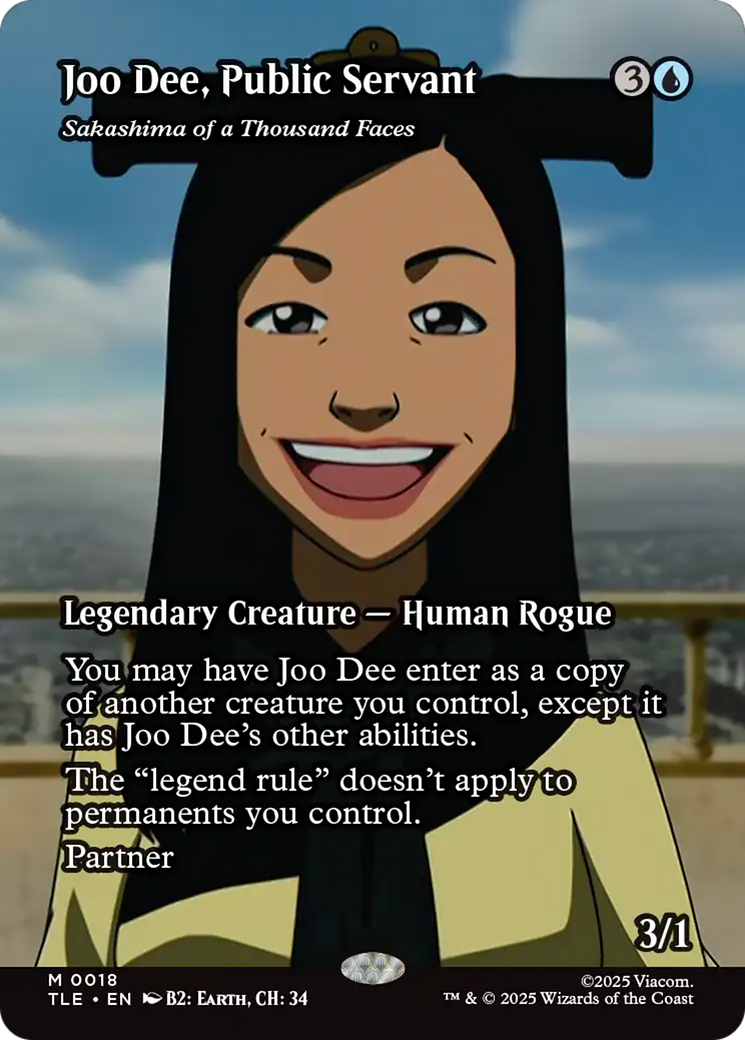 Joo Dee, Public Servant - Sakashima of a Thousand Faces (Borderless) [Avatar: The Last Airbender: Eternal-Legal] | Total Play