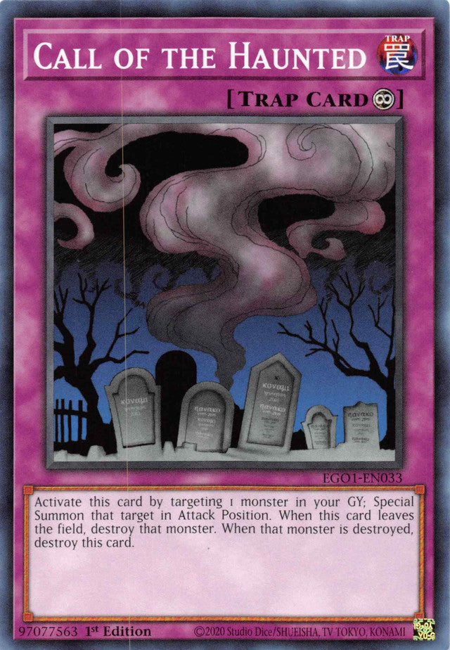 Call of the Haunted [EGO1-EN033] Common | Total Play