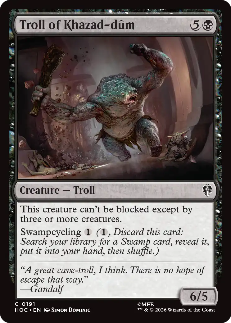 Troll of Khazad-dum [The Hobbit: Eternal-Legal] | Total Play