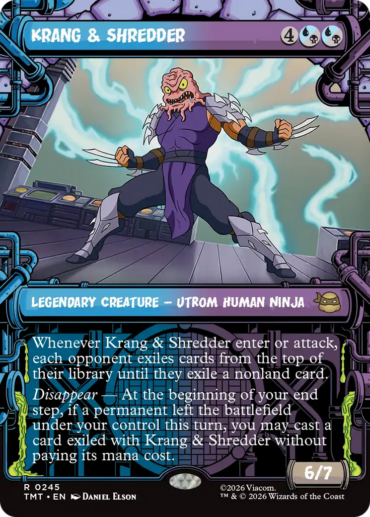 Krang & Shredder (Showcase) [Teenage Mutant Ninja Turtles] | Total Play