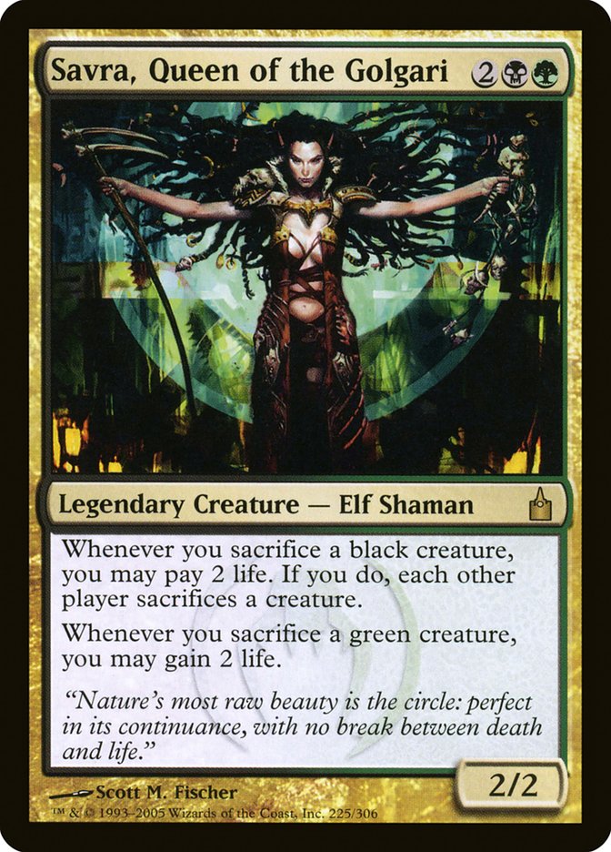 Savra, Queen of the Golgari [Ravnica: City of Guilds] | Total Play