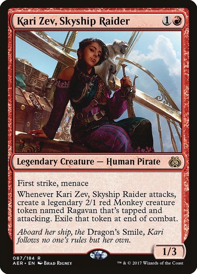Kari Zev, Skyship Raider [Aether Revolt] | Total Play
