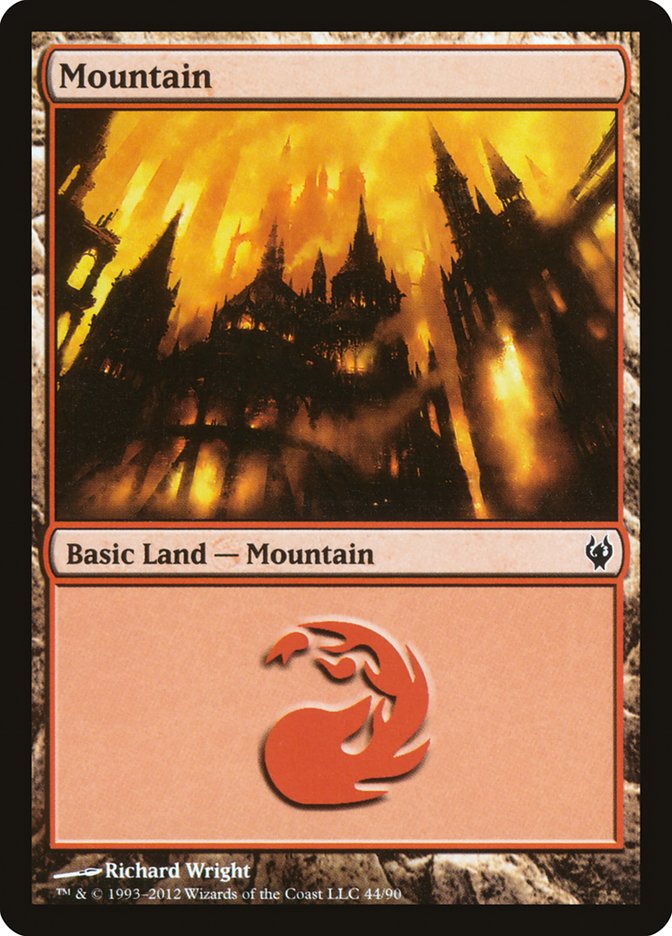 Mountain (44) [Duel Decks: Izzet vs. Golgari] | Total Play