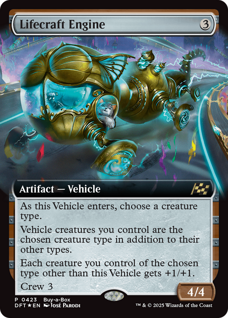 Lifecraft Engine (Extended Art) (Buy-A-Box) [Aetherdrift Promos] | Total Play