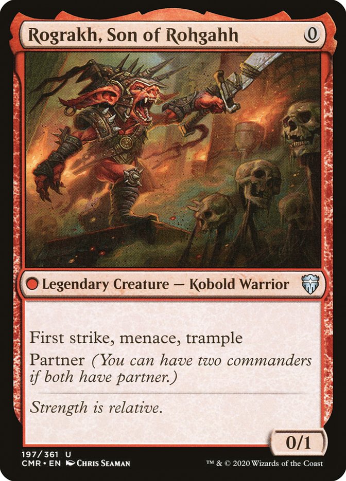 Rograkh, Son of Rohgahh [Commander Legends] | Total Play