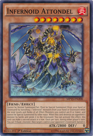 Infernoid Attondel [MP15-EN208] Common | Total Play