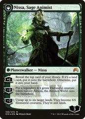 Nissa, Vastwood Seer // Nissa, Sage Animist [Magic Origins Prerelease Promos] | Total Play