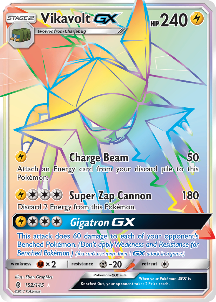 Vikavolt GX (152/145) [Sun & Moon: Guardians Rising] | Total Play