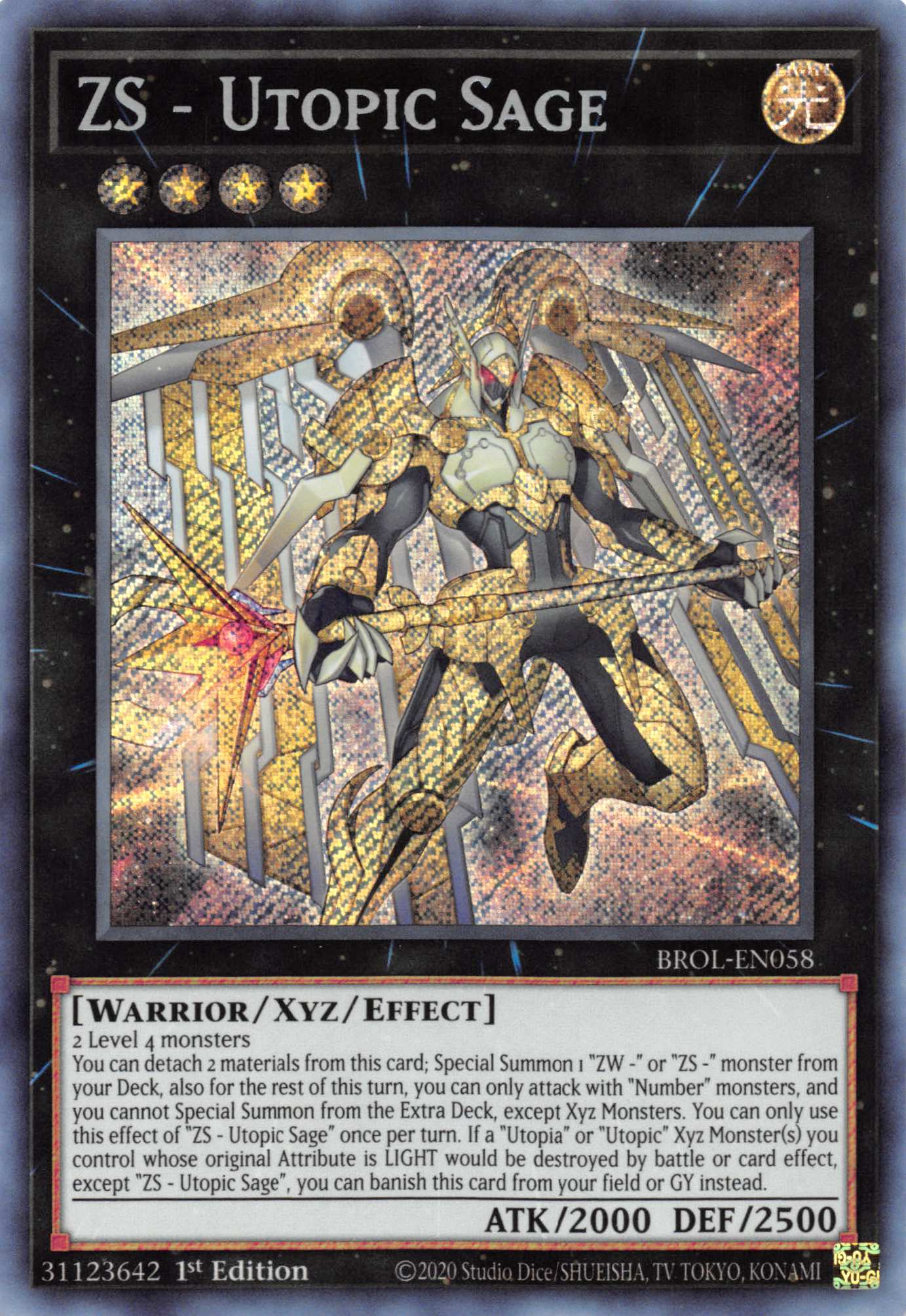 ZS - Utopic Sage [BROL-EN058] Secret Rare | Total Play