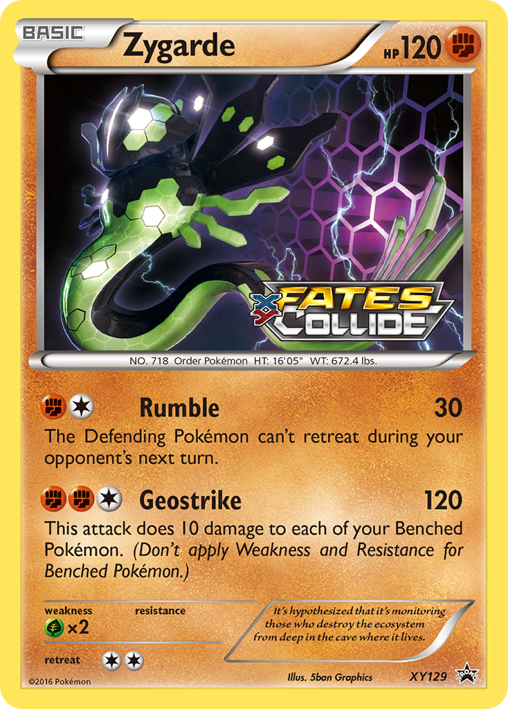 Zygarde (XY129) [XY: Black Star Promos] | Total Play