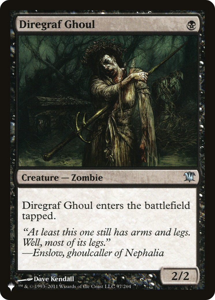 Diregraf Ghoul [The List] | Total Play