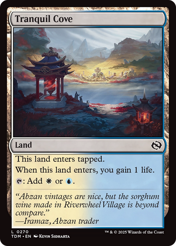 Tranquil Cove [Tarkir: Dragonstorm] | Total Play
