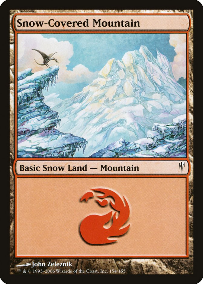 Snow-Covered Mountain [Coldsnap] | Total Play