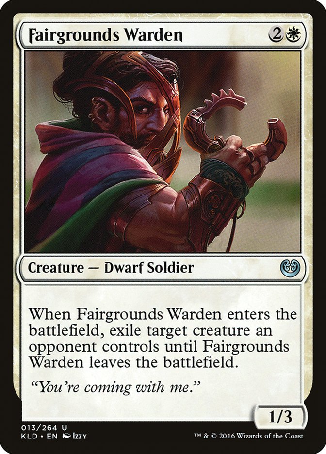 Fairgrounds Warden [Kaladesh] | Total Play