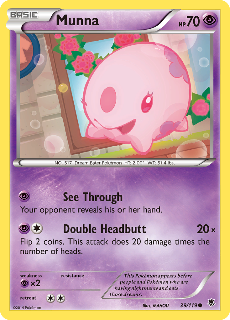 Munna (39/119) [XY: Phantom Forces] | Total Play