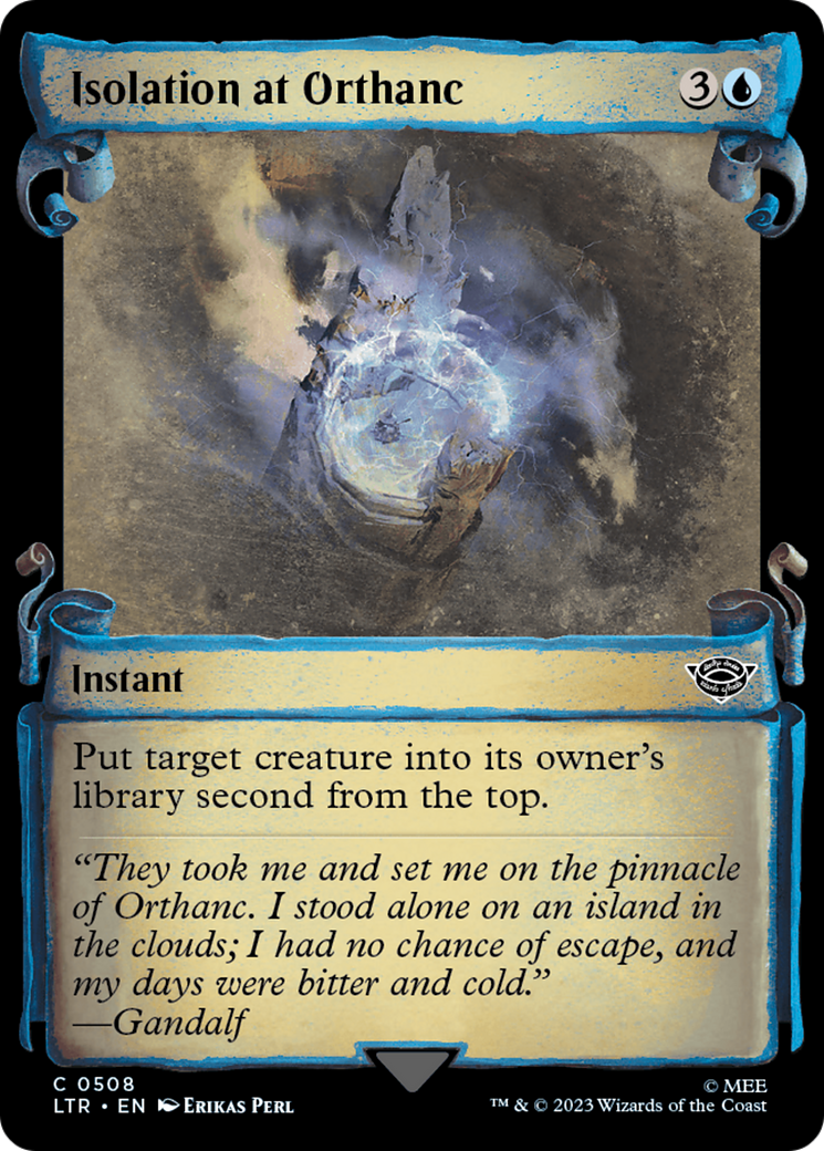 Isolation at Orthanc [The Lord of the Rings: Tales of Middle-Earth Showcase Scrolls] | Total Play