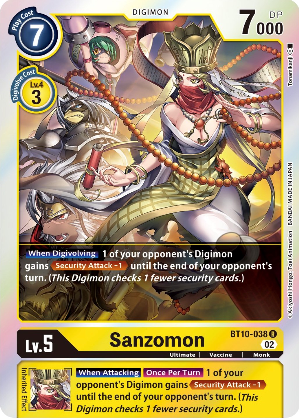 Sanzomon [BT10-038] [Xros Encounter] | Total Play