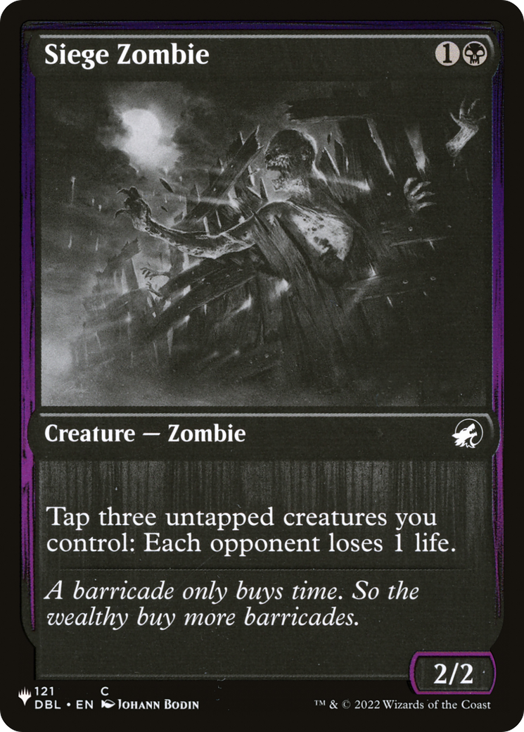 Siege Zombie [The List] | Total Play