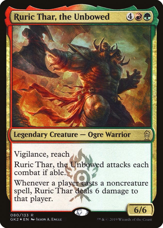 Ruric Thar, the Unbowed [Ravnica Allegiance Guild Kit] | Total Play