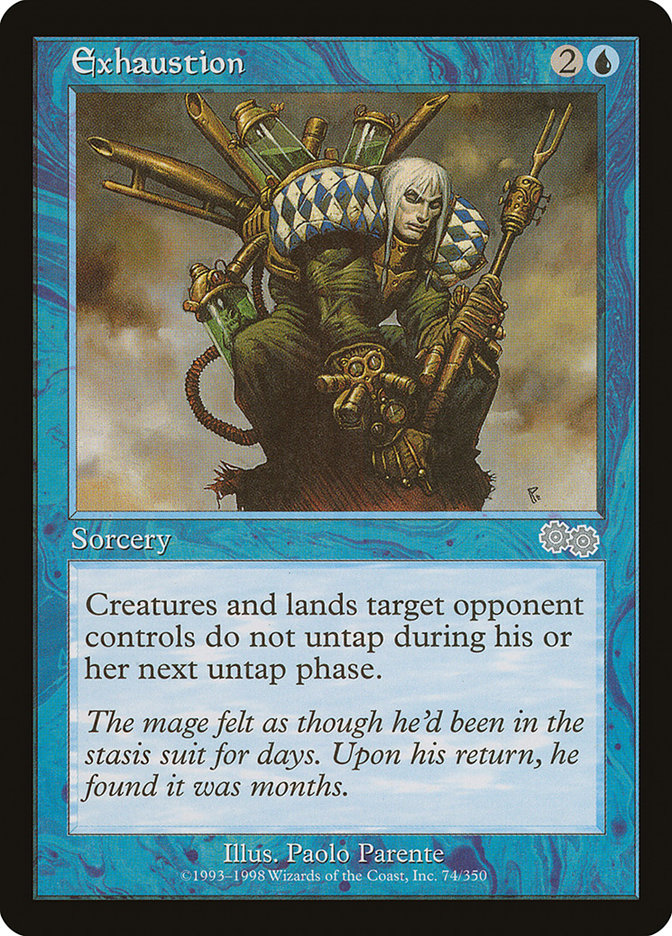 Exhaustion [Urza's Saga] | Total Play