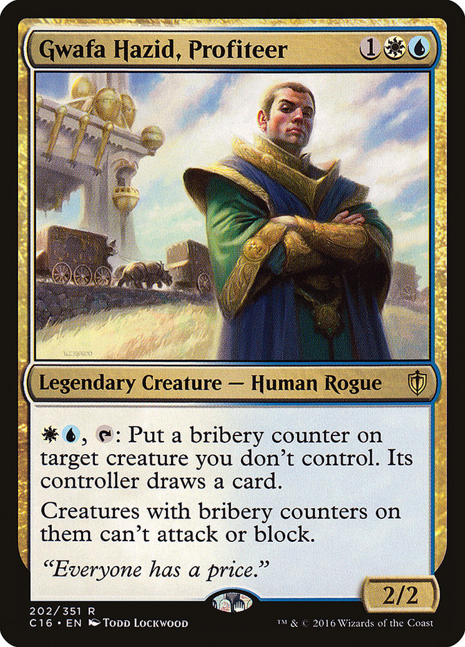 Gwafa Hazid, Profiteer [Commander 2016] | Total Play
