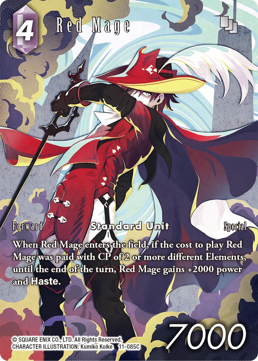 Red Mage (Full Art) [Opus XI] | Total Play