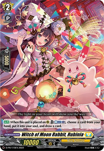 Witch of Moon Rabbit, Rubinia (D-PR/119EN) [D Promo Cards] | Total Play