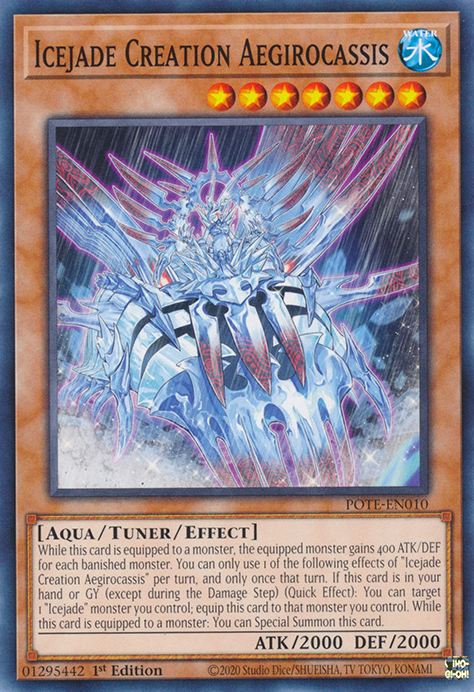 Icejade Creation Aegirocassis [POTE-EN010] Common | Total Play