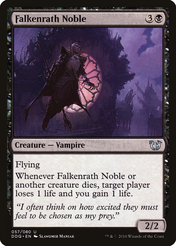 Falkenrath Noble [Duel Decks: Blessed vs. Cursed] | Total Play