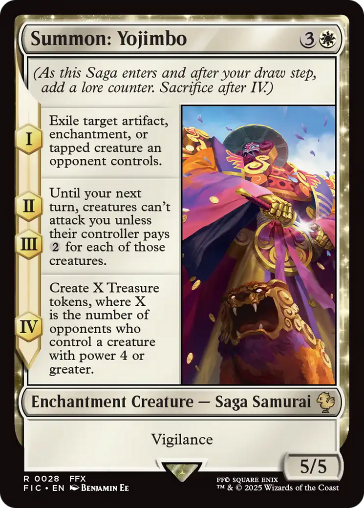 Summon: Yojimbo [FINAL FANTASY Commander] | Total Play